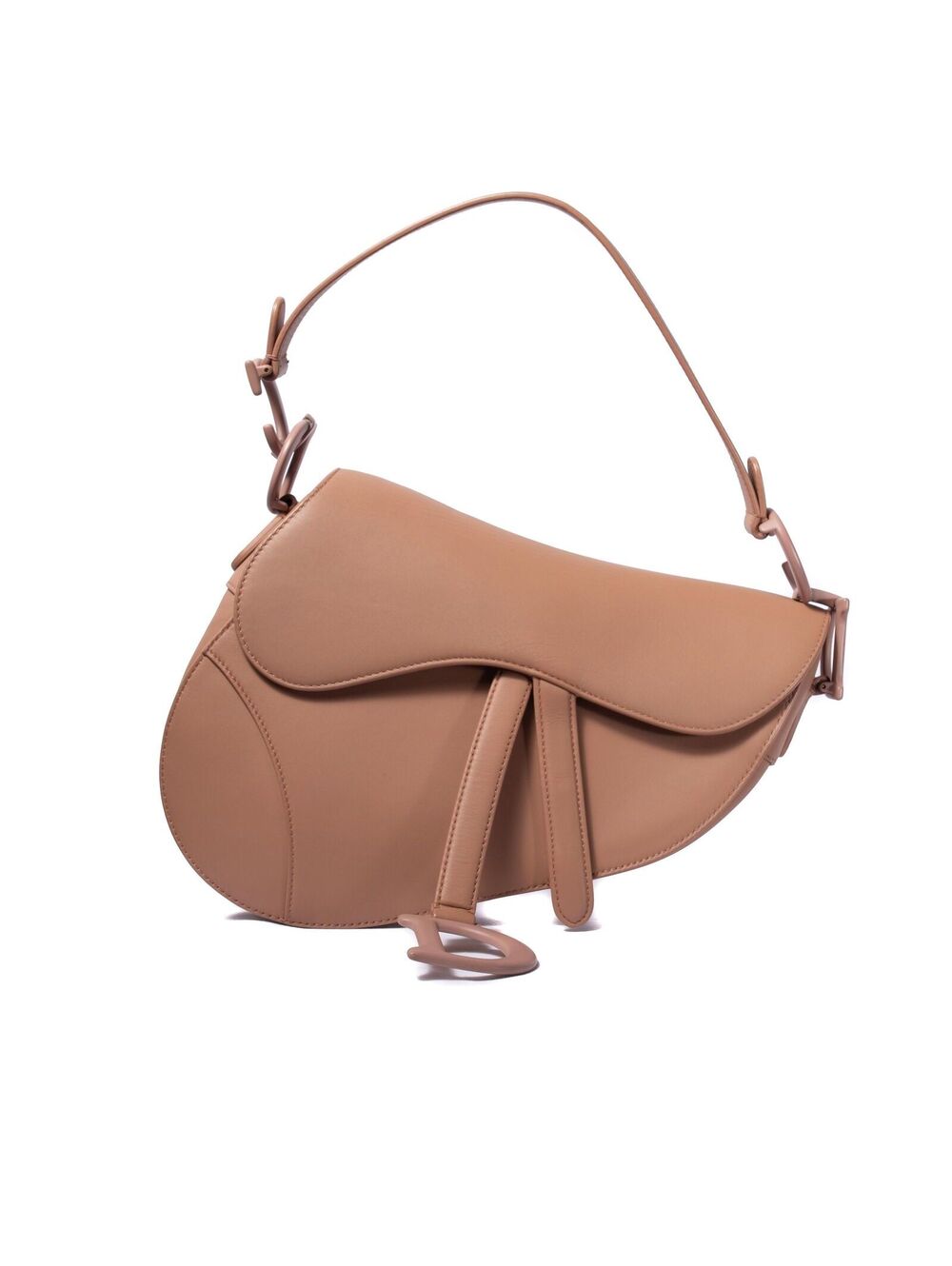 Taupe Dior Saddle Bag